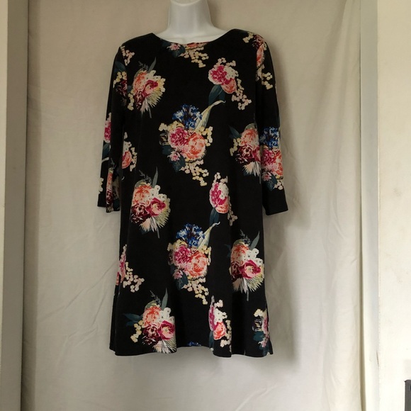 Floral Tunic Style Dress - Picture 1 of 5